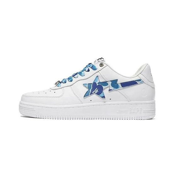 b@pe STA Low White Blue