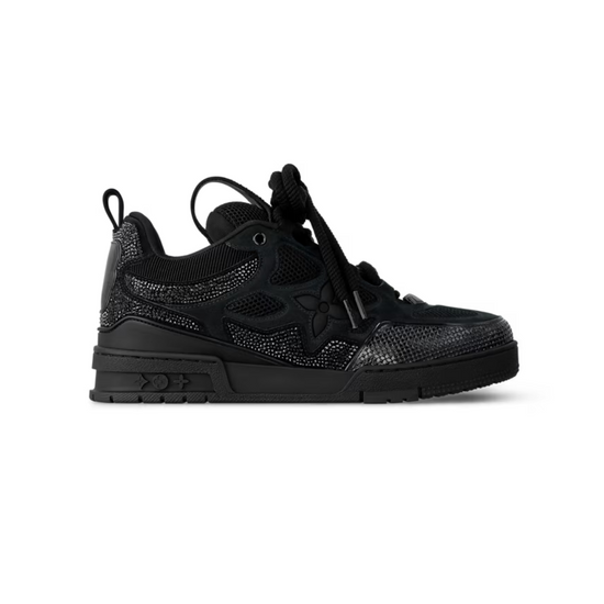 Louis Vuitt@n Skate – Full Black con diamantes